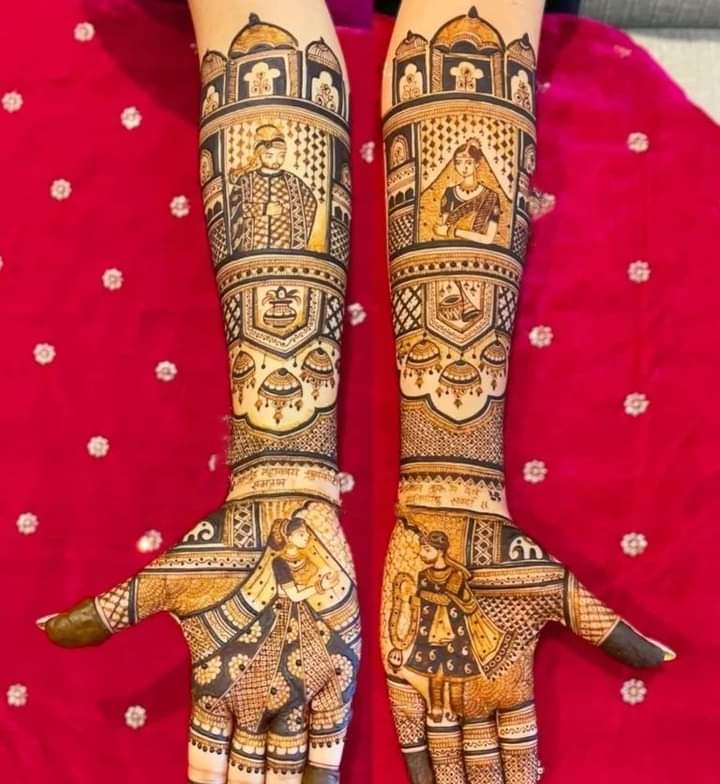 Karwa Chauth mehndi Lucknow