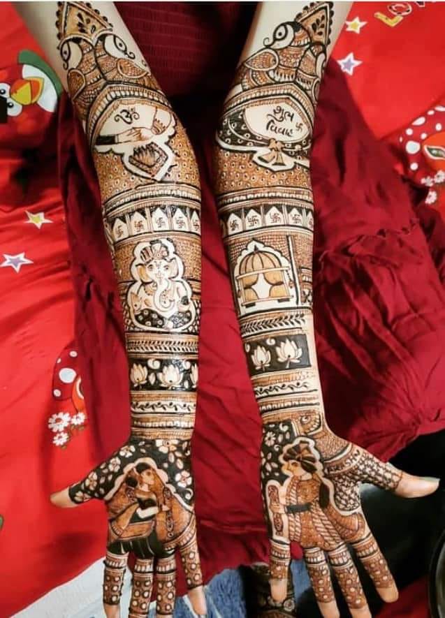 Mehndi booking for weddings in Ashiyana 